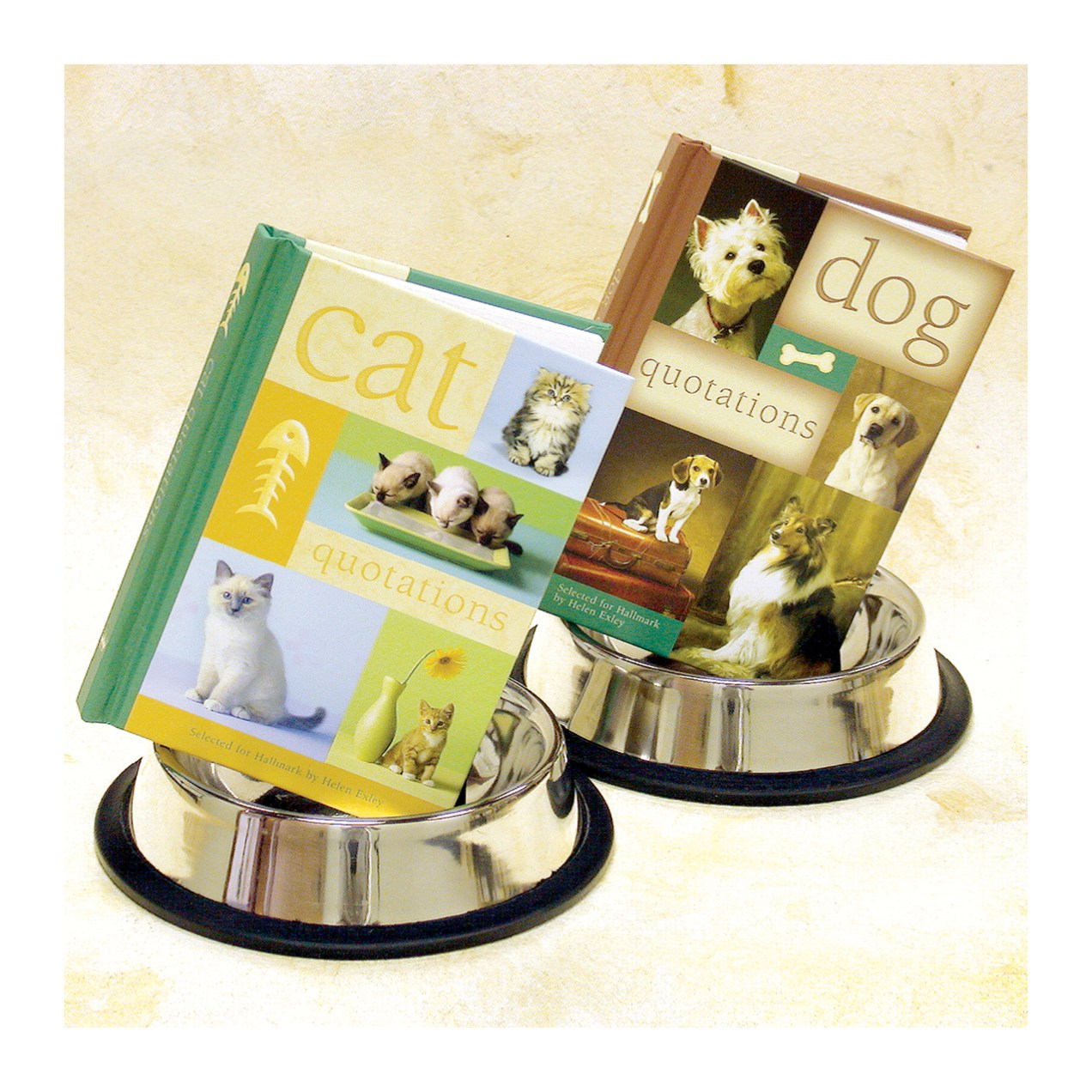 Hallmark "Dog Quotations" and "Cat Quotations" pocket book cover design