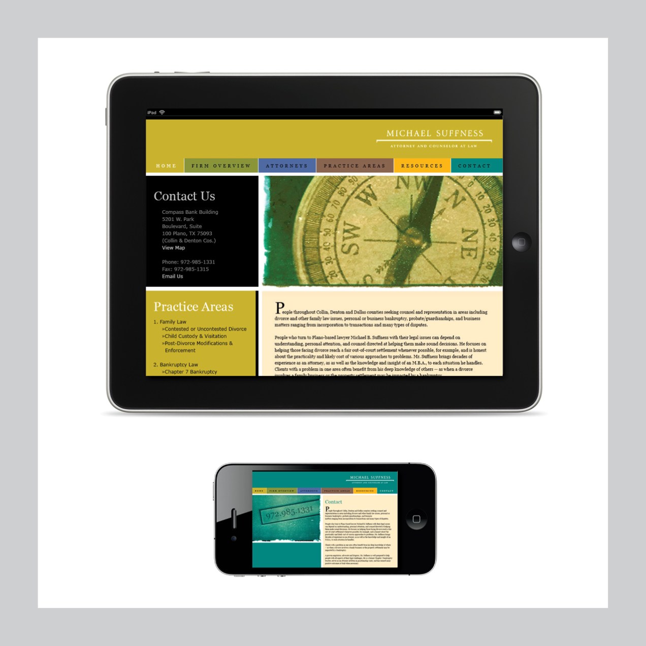 Michael Suffness Law website