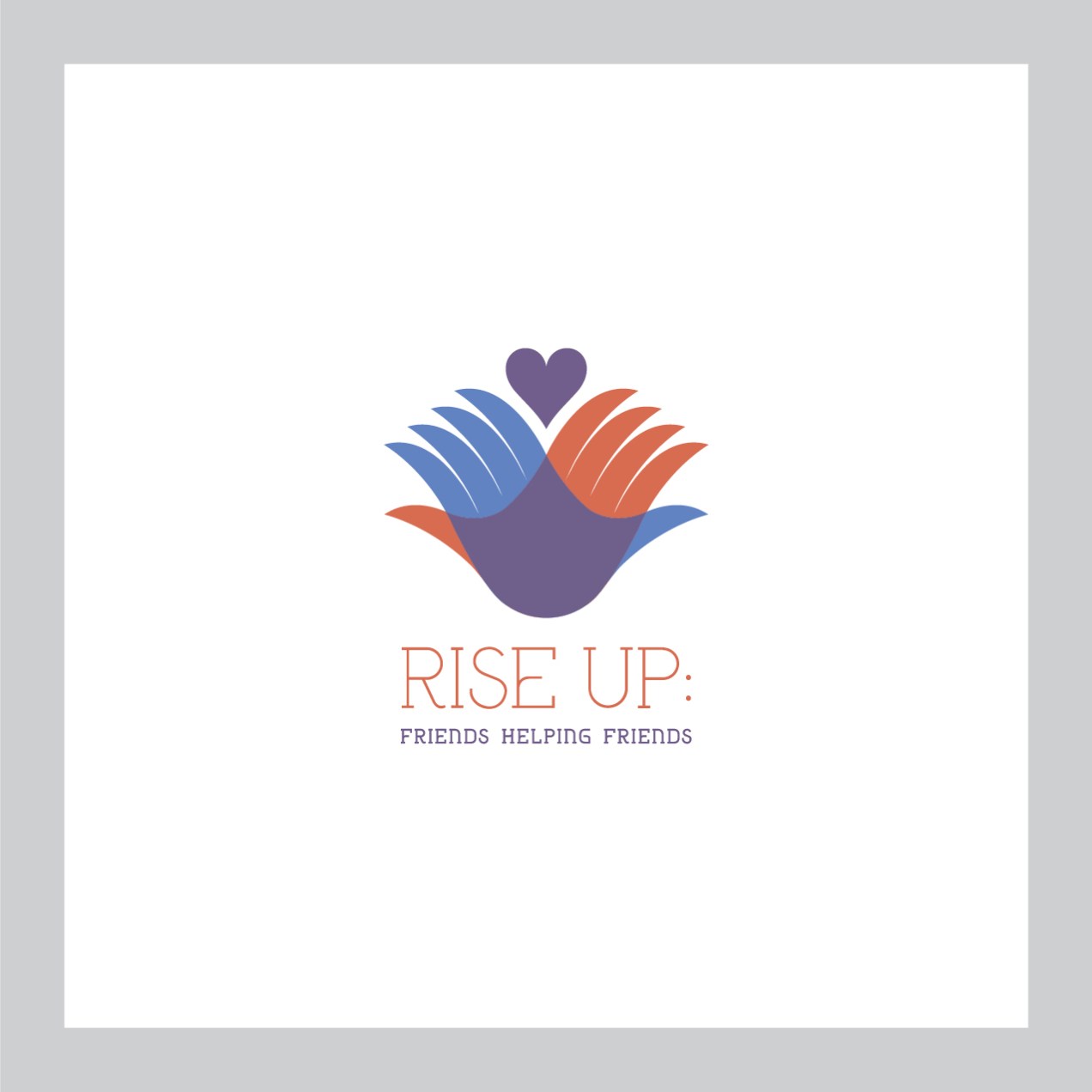 Rise Up: Friends Helping Friends logo